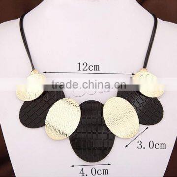 Waxed Cotton Cord Necklace High End Fashion Jewelry Necklace Wholesale Costume Ladies Necklace Jewelry photo-2