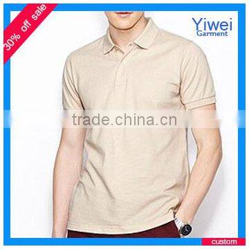 Casual mens heavy duty cotton polo shirt