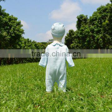 Long Sleeve Knitted Baby Boy Romper Sweater With Hat photo-3