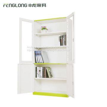 Laboratory and Library Used Stainless Steel Glass Door Display Cabinet photo-2