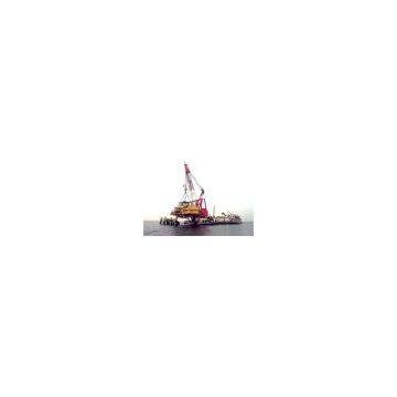 1500t Floating Crane Barge Revolving 1500 Ton Full Rotation photo-3