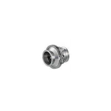 Stainless steel sanitary clamped check valve
