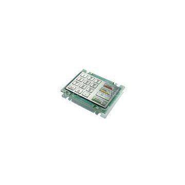 Liquid Proof IP65 Kiosk Metal Keyboard , PCI EPP Encrypting Metal Pinpad