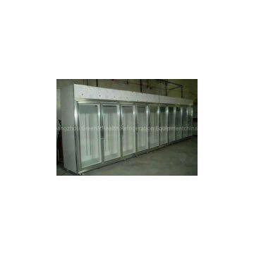 multi doors display showcase refrigerator/freezer/fridge/chiller for supermarket