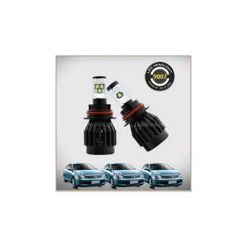 80W H4 H13 9007 9004 LED headlight replace halogen bulb