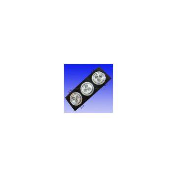 9w Rectangle Recessed LED Ceiling