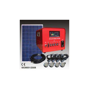 Hot Sale Portable Home Complete Solar System 50W 100W With Solar TV
