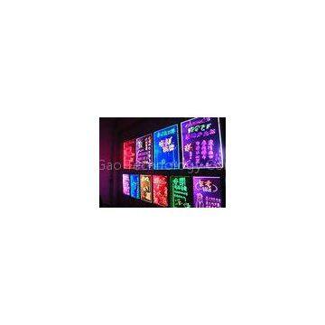 WiFi RGB illuminated LED Writing Board outdoor scrolling led sign advertising