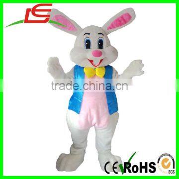 Best Selling Soft Plush Fabric Funny Rabbit Mascot Costumes