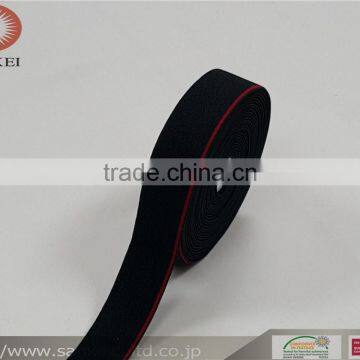 Flat rubber band,we can weave lines of different thickness and color as per customer's requirement.XGM-325