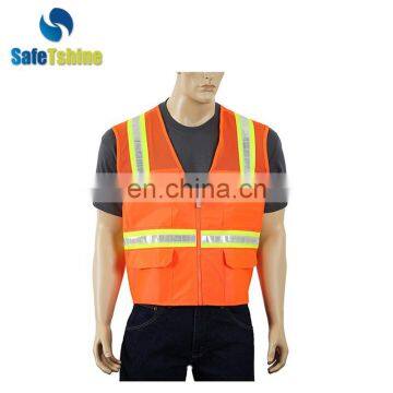 Hot sell safety vest reflective fashion mesh safety vest
