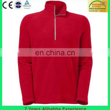 1/4 Zip fleece pullover ,custom polar fleece jacket,polyester pullover fleece jacket - 7 Years Alibaba Experience