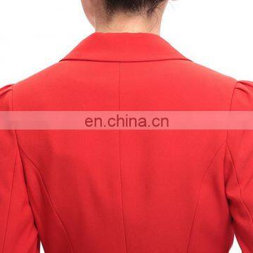 Brand New OEM & ODM Lady Formal Dress Suits Business Skirt Suit With Notch Collar photo-6