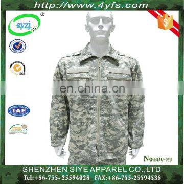 Military Style Digital Camouflage BDU Army Combat Uniform