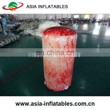 Custom Pritning Inflatable Sports Paintball Bunkers, Column Shape Bunkers