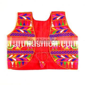 Indian Jacket Koti- Traditional Jacket Koti- Navratri Jacket Koti- Hand Embroidered Jacket Koti photo-4
