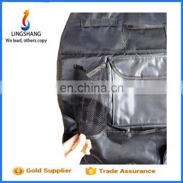 Wholesale Car Back Seat Organizer Bag Hanging Travel Storage Bag Multi - Pockets Car Back Seat Bag photo-5