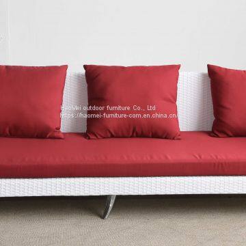 Fancy Commercial Space Saving Willow Rattan / Wicker Hotel Lobby Lounge Furniture photo-2