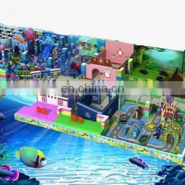 Ocean theme kids play park equipment indoor