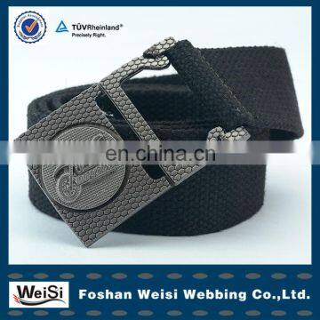 Adjustable Wide Waist Military Nylon Web Belts With Customized logo Metal Buckle