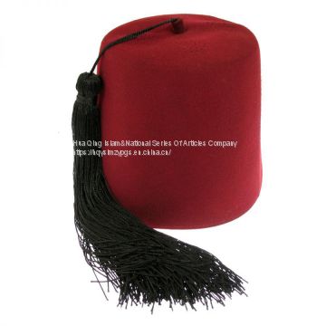 Fez wool cap / Turkish Fez Wool Cap / Turkish Cap / Muslim wool cap / Fez  cap / wool cap