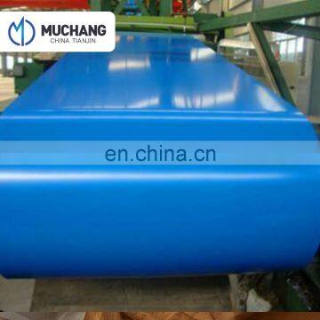 Steel Plate HS Code PPGI Color Coated Galvanized Blue Sheet Metal