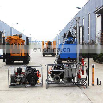 Man portable aluminum petroleum geological exploration drilling rig