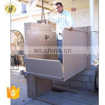 7LSJW china hydraulic residential wheelchair elevators disabled lift manufactures