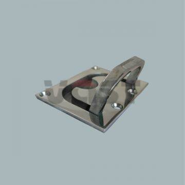 Marine Accessories Yacht Supply Ships Boat Hardware 316 Stainless Steel Flush Lifting Handle Turning Lock Lift Handle photo-3