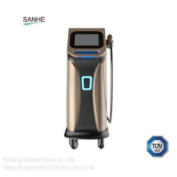 Newest model ce approval triple wavelength 1064nm 755nm 808nm diode laser hair removal machine