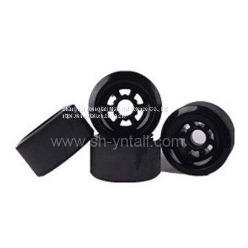 pu wheels for skate board 80*44  PU Wheels   custom logo pu pulley for skateboard