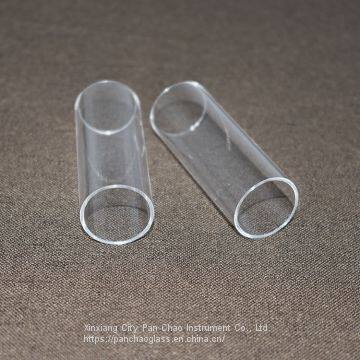 Low price clear pyrex quartz glass blowing tube for sale