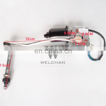 Excavator Front Black Wiper Blade PC-7 Windscreen Wiper Motor Windshield Wiper Motor