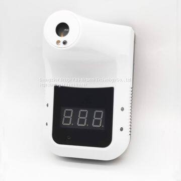 High Quality Automatic Large LCD Display Hands Free Wall Mounted Thermometer photo-4