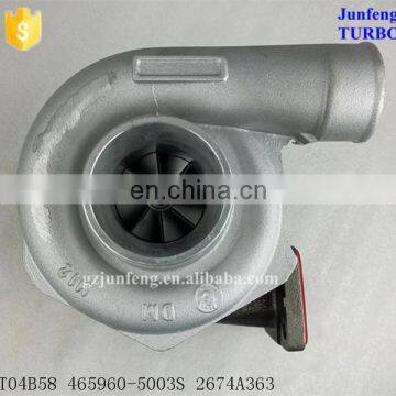 T04B58 Turbocharger 465960-0003 465960-0006 465960-0007 465960-5003S 2674A363 Turbo for Perkins Truck T6-354.4 Engine