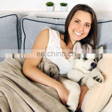 TEX-CEL OEM Polyester Reversible Super soft Flannel Waterproof Dog Pet Blankets