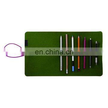 Felt Pen Bag Hot Sale Roll up Felt Pencil Bag photo-5