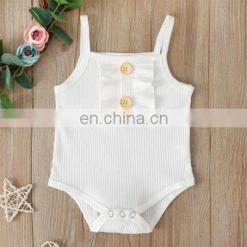 2020 Summer Children's Suit Summer Clothes Ins Female Treasure Sling Baby One-piece Suit Bag Fart Fashion Skirt Children's Wear