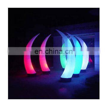 Wholesale 2.5mH Ivory Inflatable Led Tube Attractive Party Decoration photo-5