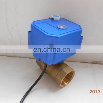 electric water valve ss304  UPVC with manual operation 220v cr01 cr02 cr03 cr04 5v 12v 24v CWX-25S 24v electric actuator valve