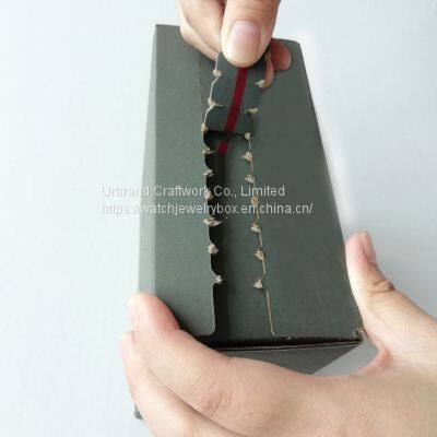 Zipper Carton, Customized Carton, Clothing Gray Zipper Airplane Carton, Postal Express Carton photo-5