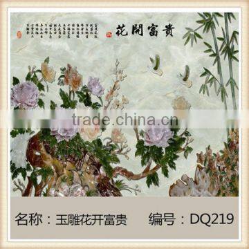 Single Faucet Glass Mosaic Tiles Wall Tiles Green for Living Room TV Backsplash Wall Art Decor 600*600mm photo-3