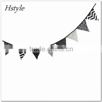 10FT 12 Flag Fabric Handmade Bunting Pink Colour Girl Party Decoration PL511 photo-6