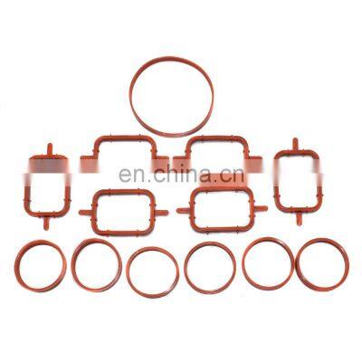 Free Shipping!For BMW Intake Manifold Rubber Seal Gasket Housing Set 13pcs 11612246945 11617790198