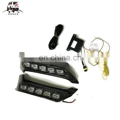 4x4 Front Side Lip Fit for G-class W463 4x4 2013-2017year to B-style Carbon Fiber Front Lip photo-3