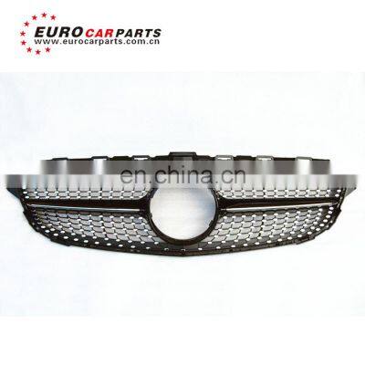 C CLASS W205 Diamond auto grill for W205 C450 c200 c180 C260 grille