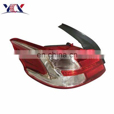 R 9801848980 L 9801847480 Car Rear tail lamp Auto parts Rear tail lights for peugeot 301 (M33) 2013