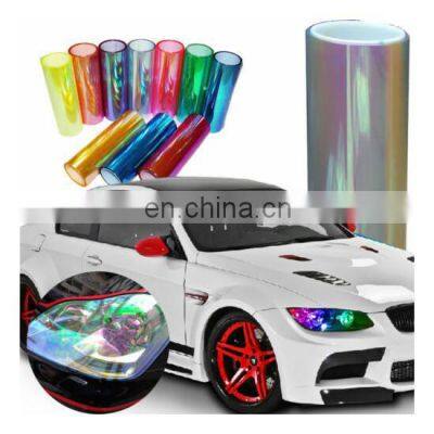Clear Car Decal Vinyl Sticker Smoke Fog Light Headlight Taillight Tint Vinyl Stickers For Car Film Hood photo-3