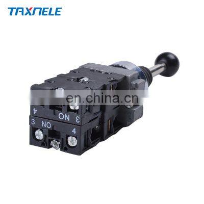 1NO 1NC XD2PA12 XD2PA22 2NO 2NCXD2PA14 XD2PA24 Momentary Latching Toggle Joystick Switch Controllers, Monolever on off Switch