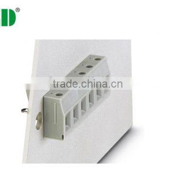 Plastic Through Panel Terminal Blocks with Electrical Wire Terminals